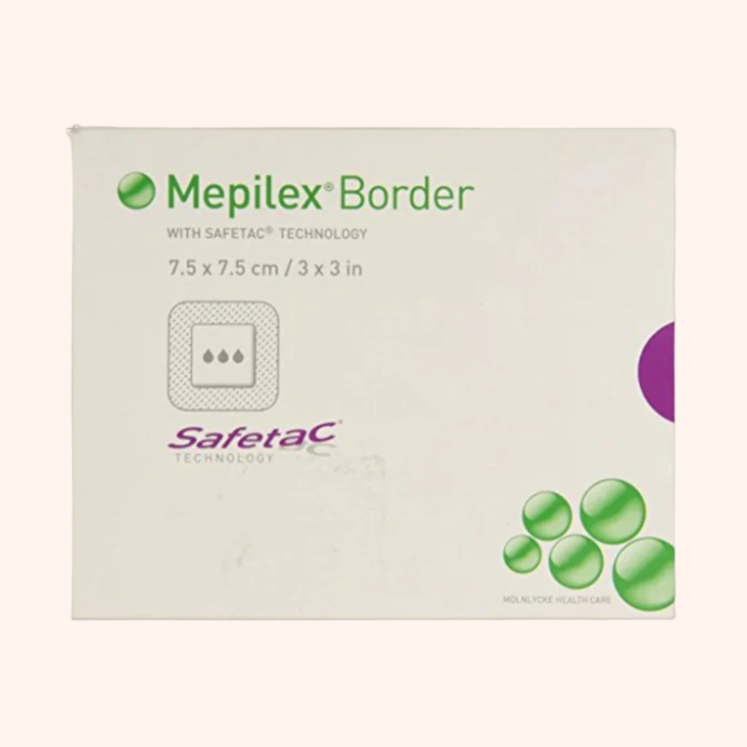 Mepilex Border Flex Foam is a Self-adherent all-in-one bordered foam dressing. | Direct Medical Inc.