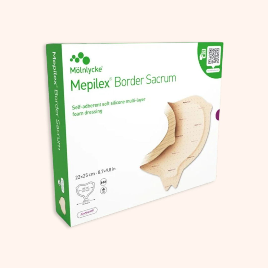Mepilex Border Sacrum Dressing 282055, 8.7