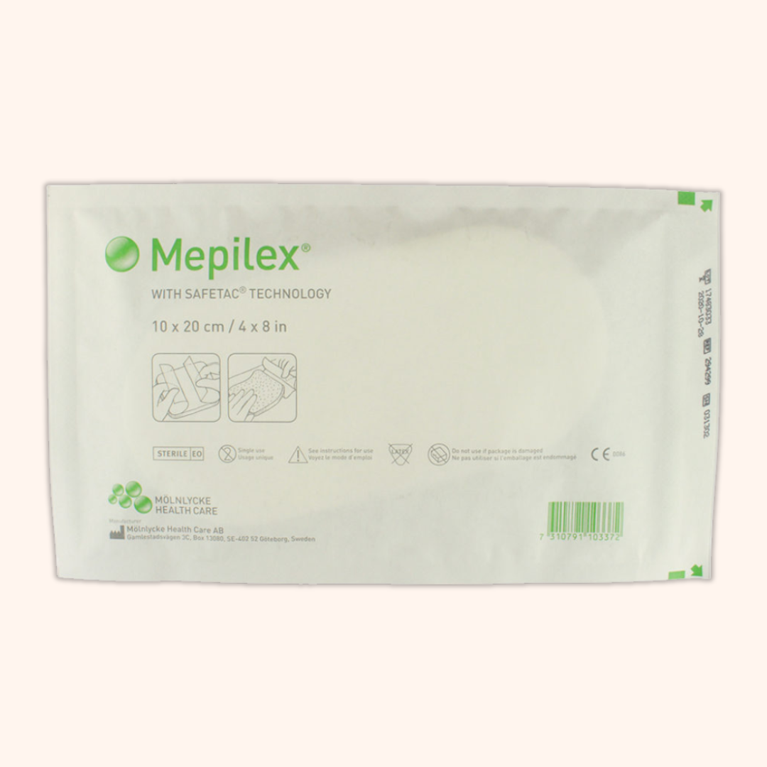 Mepilex Foam Dressing in sealed packing. | Direct Medical Inc.