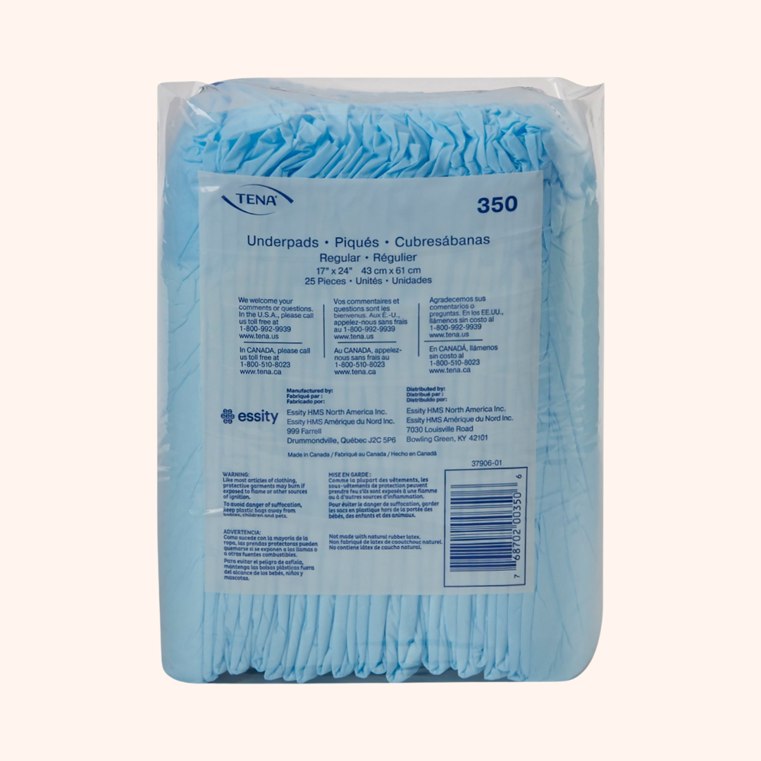 TENA® Regular Absorbency Underpad 350, 17" x 24"