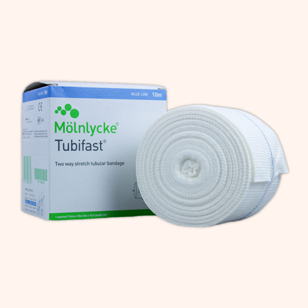Tubifast Dressing Retention Blue Line Packing Box. | Direct Medical Inc.