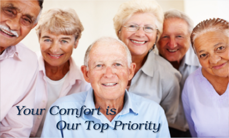Your Comfort is Our Top Priority