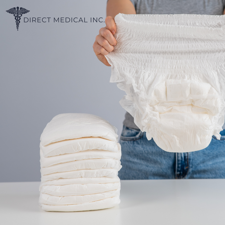 Adult Diapers for Comfort and Incontinence Management. | Direct Medical Inc.