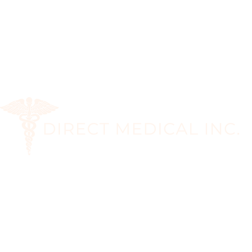 Direct Medical Inc. Logo in White 