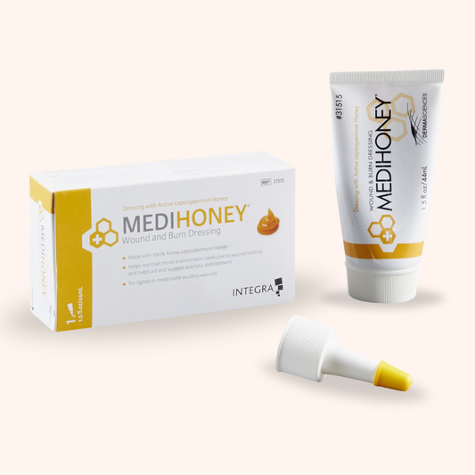 Medihoney tube with active Leptospermum honey for wound and burn dressing. | Direct Medical Inc.