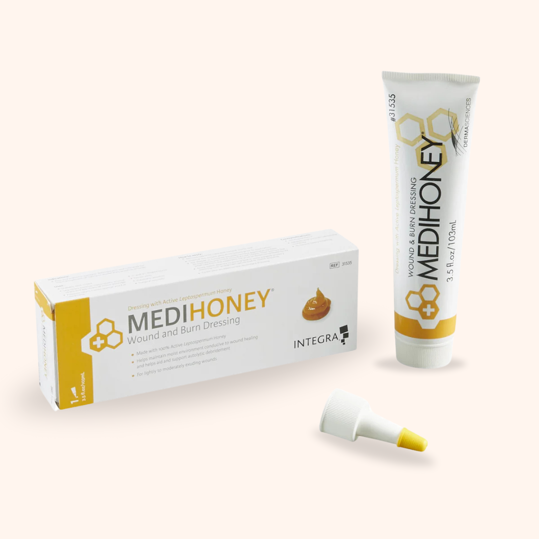 Medihoney tube with active leptospermum honey for wound and burn dressing. | Direct Medical Inc. 