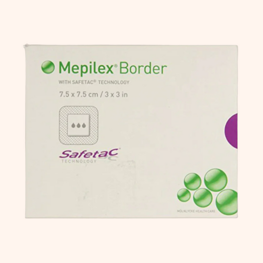 Mepilex Border Flex Foam is a Self-adherent all-in-one bordered foam dressing. | Direct Medical Inc.