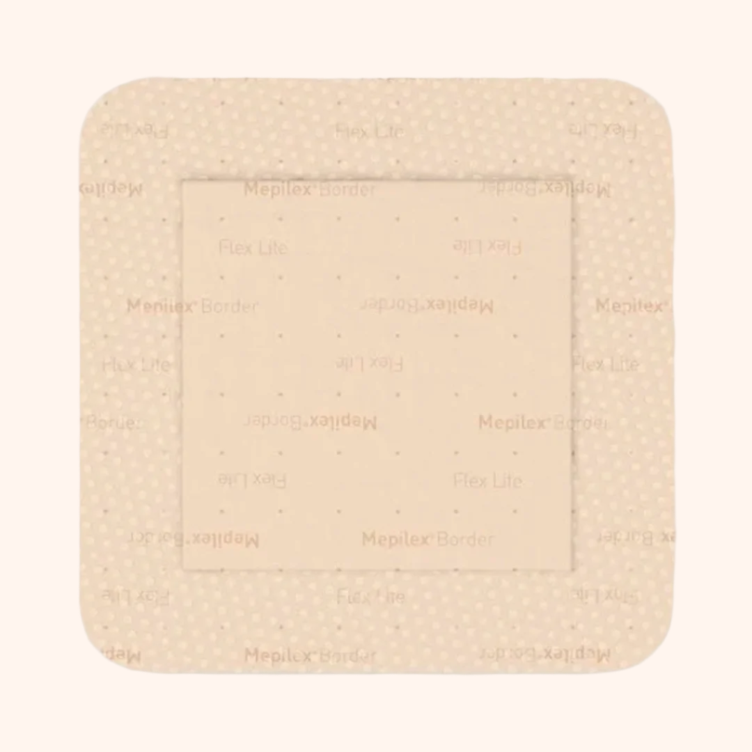 Mepilex Border Flex Lite is a Self-adherent all-in-one thin bordered foam dressing. | Direct Medical Inc.