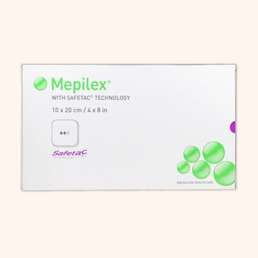 Mepilex Packing Box, five pieces per box. | Direct Medical Inc. 