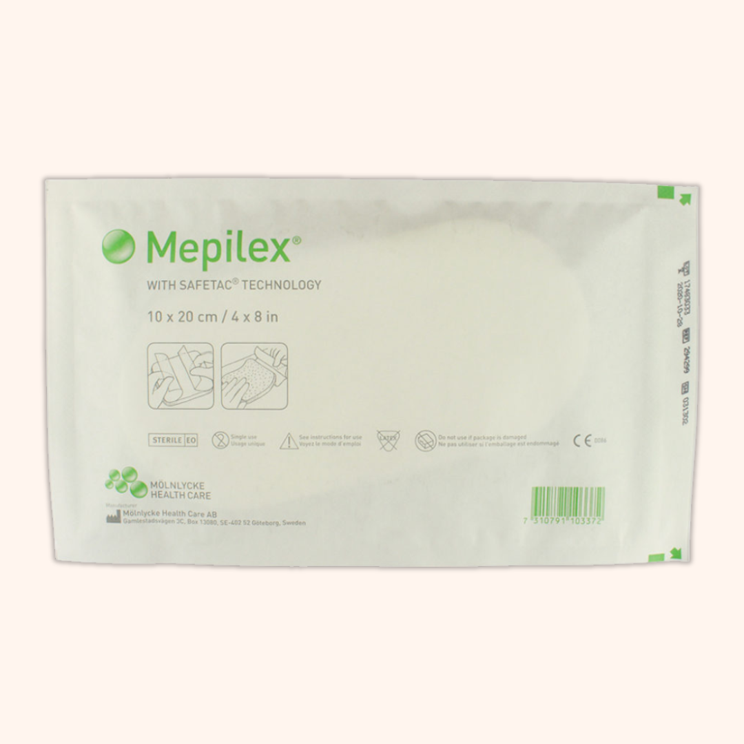 Mepilex Foam Dressing in sealed packing. | Direct Medical Inc. 