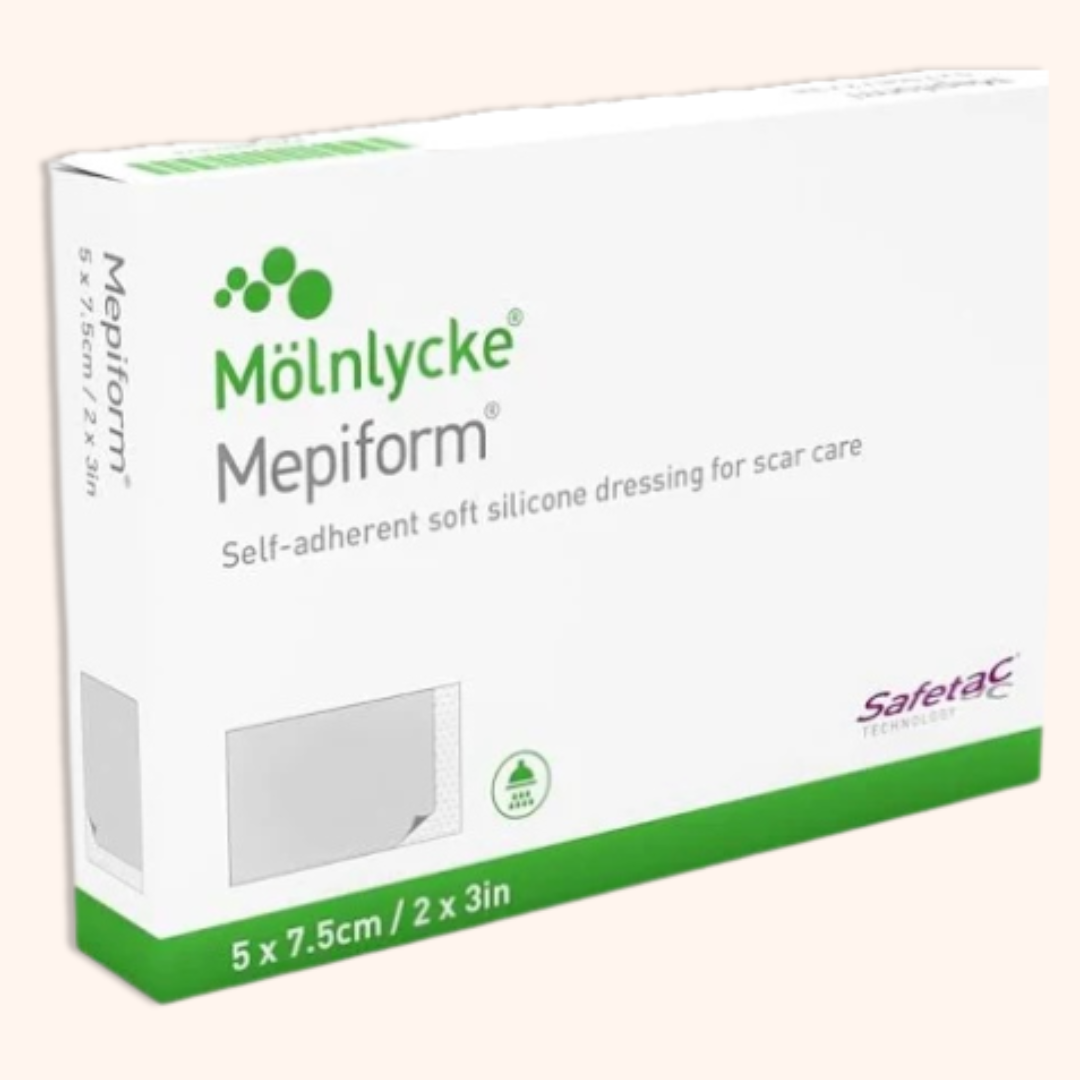 Mepiform is a self-adherent silicone gel sheeting for scar management. | Direct Medical Inc. 