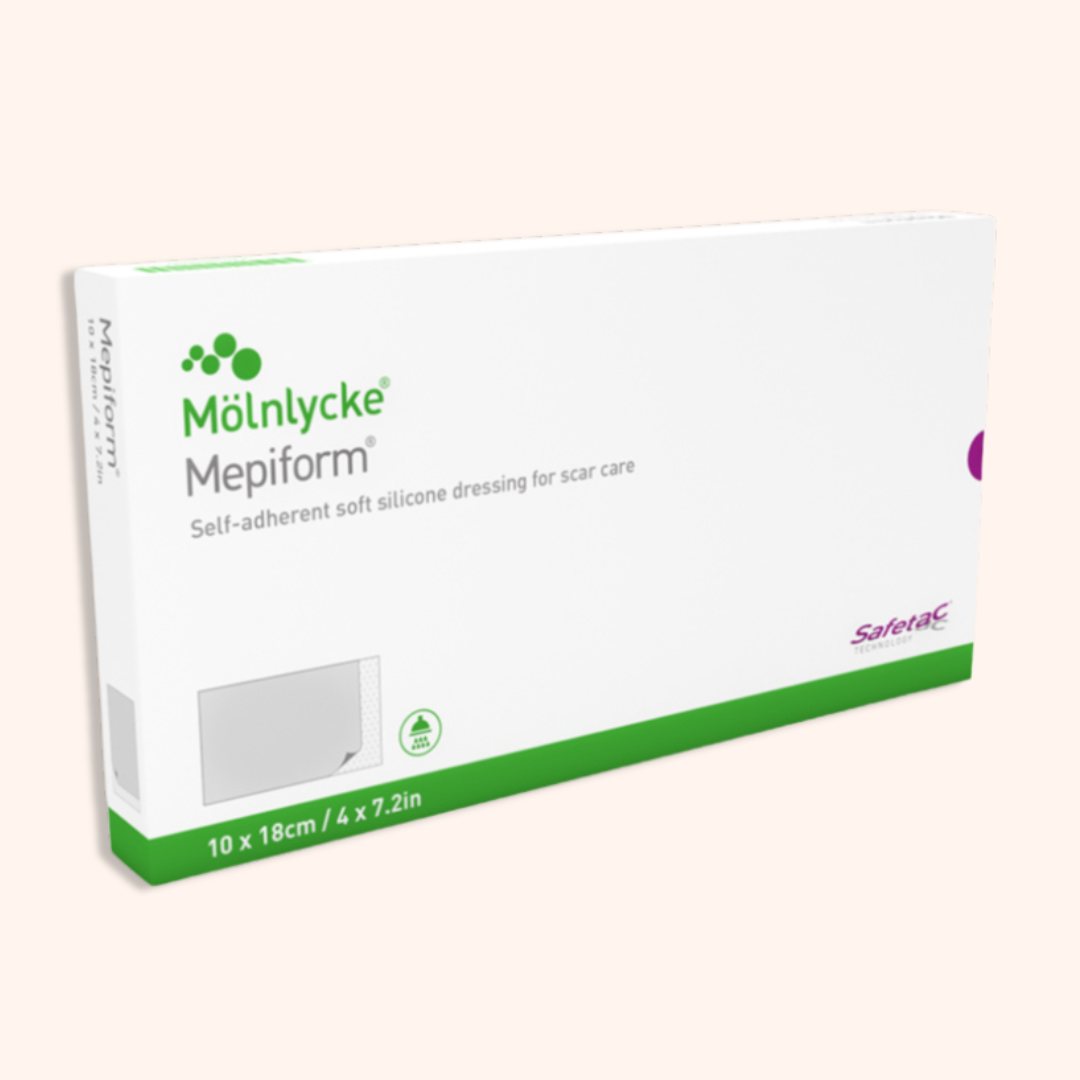 Mepiform is a self-adherent silicone gel sheeting for scar management. | Direct Medical Inc.