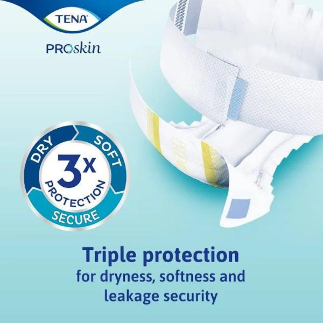 Tena Flex Maxi Briefs Triple Protection. | Direct Medical Inc.