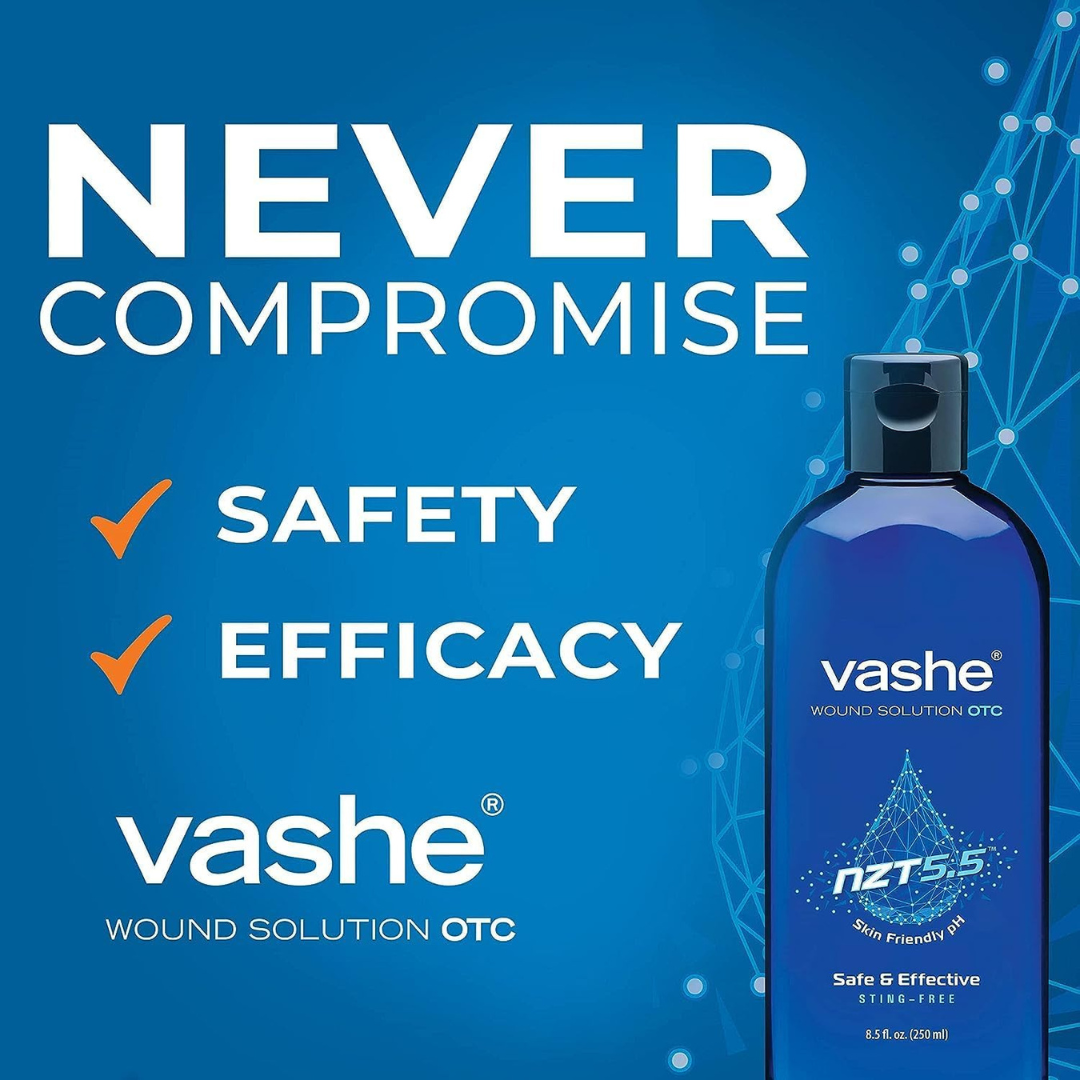 Vashe Wound Solution is safe and effective. | Direct Medical Inc.